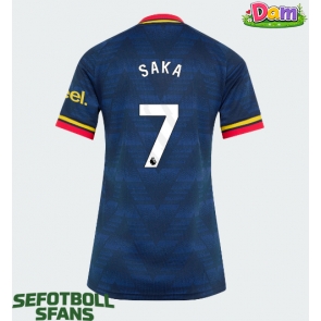 Arsenal Bukayo Saka #7 Bortatröja Kvinnor 2026-27 Kortärmad